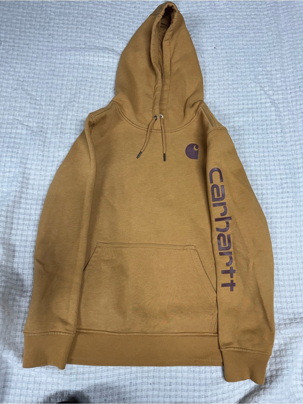 Carhartt Women’s Brown Hooded Sweatshirt